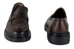Δερμάτινα Ανδρικά Παπούτσια Loafers Σε Χρώμα Καφέ