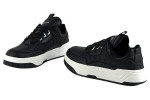  Μαύρα Sneakers Με Κορδόνια Και Λευκές Λεπτομέρειες