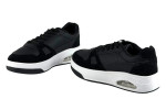 Γυναικεία Mαύρα Sneakers Με Αερόσολα Και Κορδόνια 