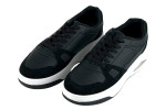 Γυναικεία Mαύρα Sneakers Με Αερόσολα Και Κορδόνια 